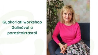 Parazitafertőzések kezelése - workshop felvétele